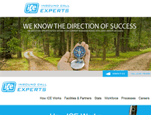 Tablet Screenshot of inboundcallexperts.com
